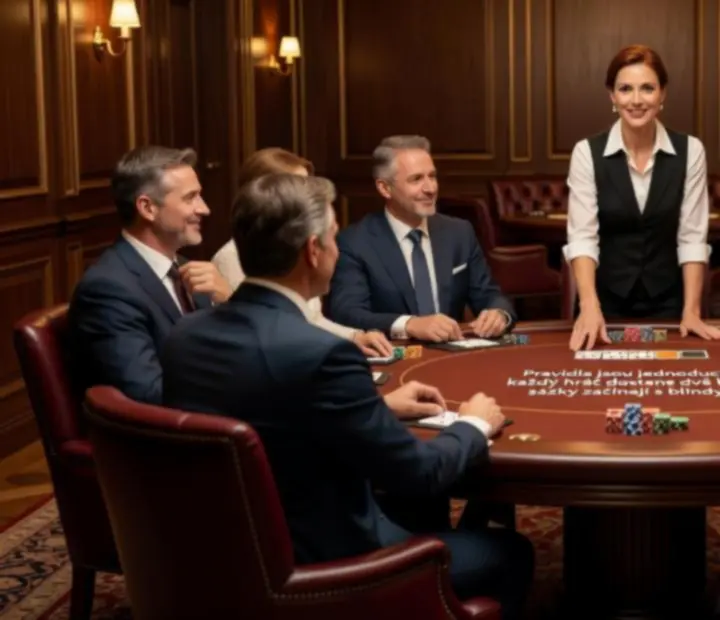 Detail průběhu pokerového večera na eventu